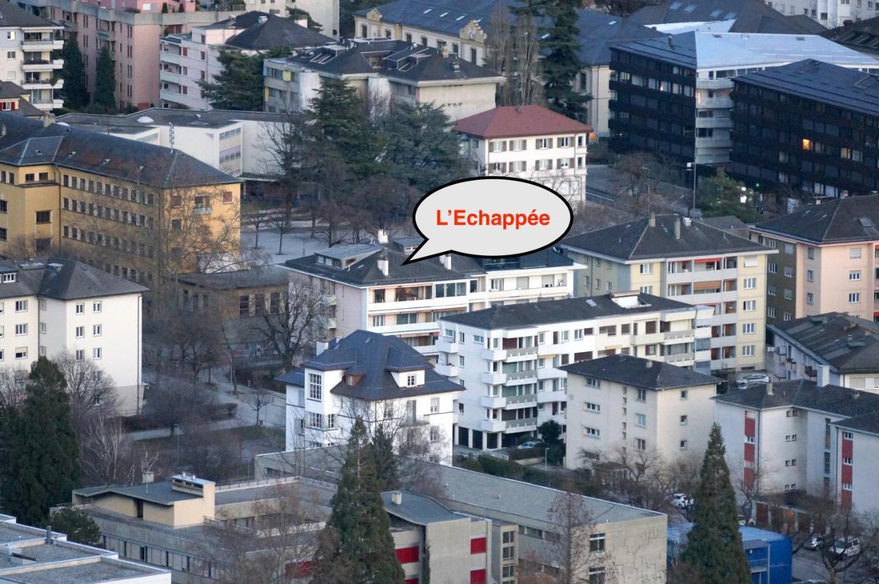 L'Echappee -B&B- ซิยง ภายนอก รูปภาพ